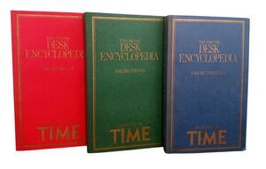 The Concord Desk Encyclopedia By Time 1982 3 Vol + Slipcase American Illustrated